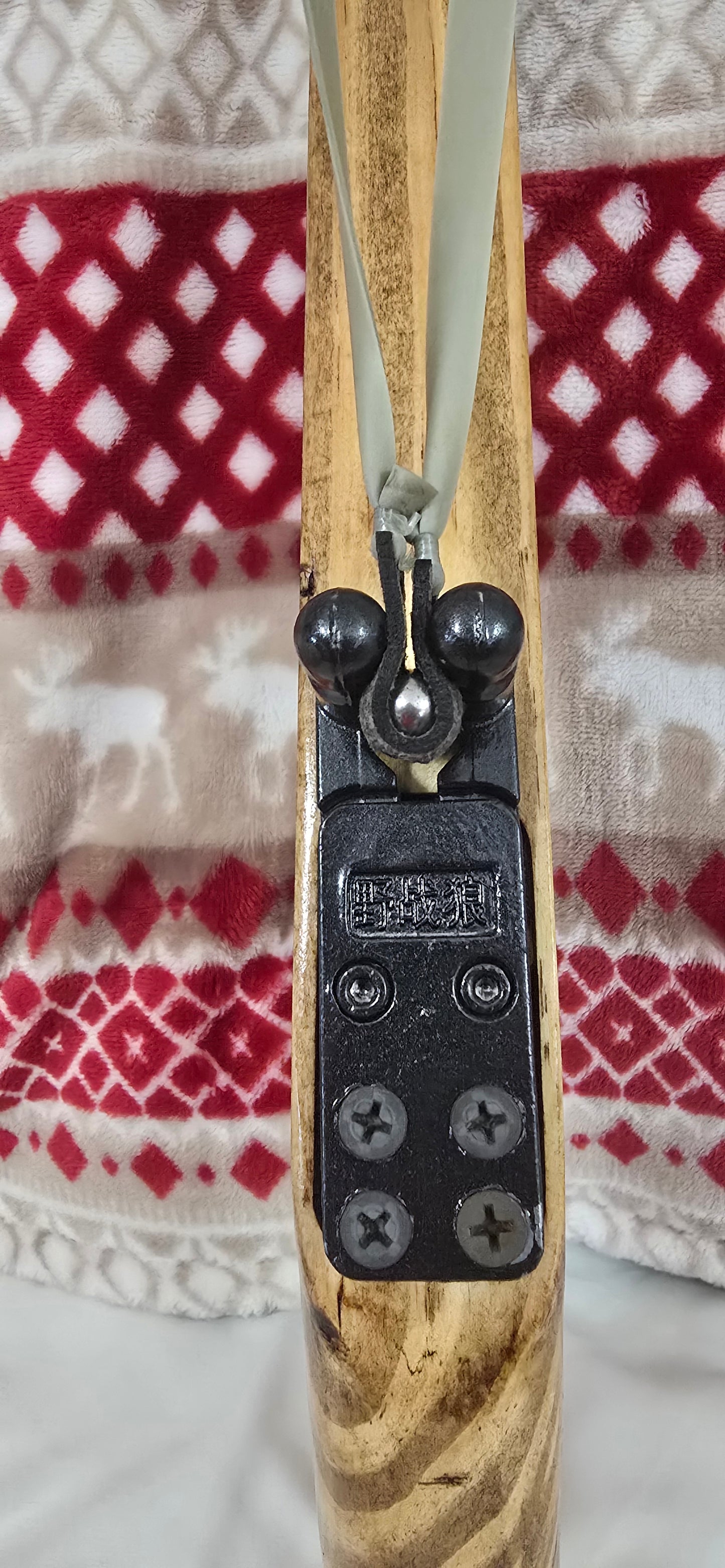 Antique Style Wooden Slingshot Pistol