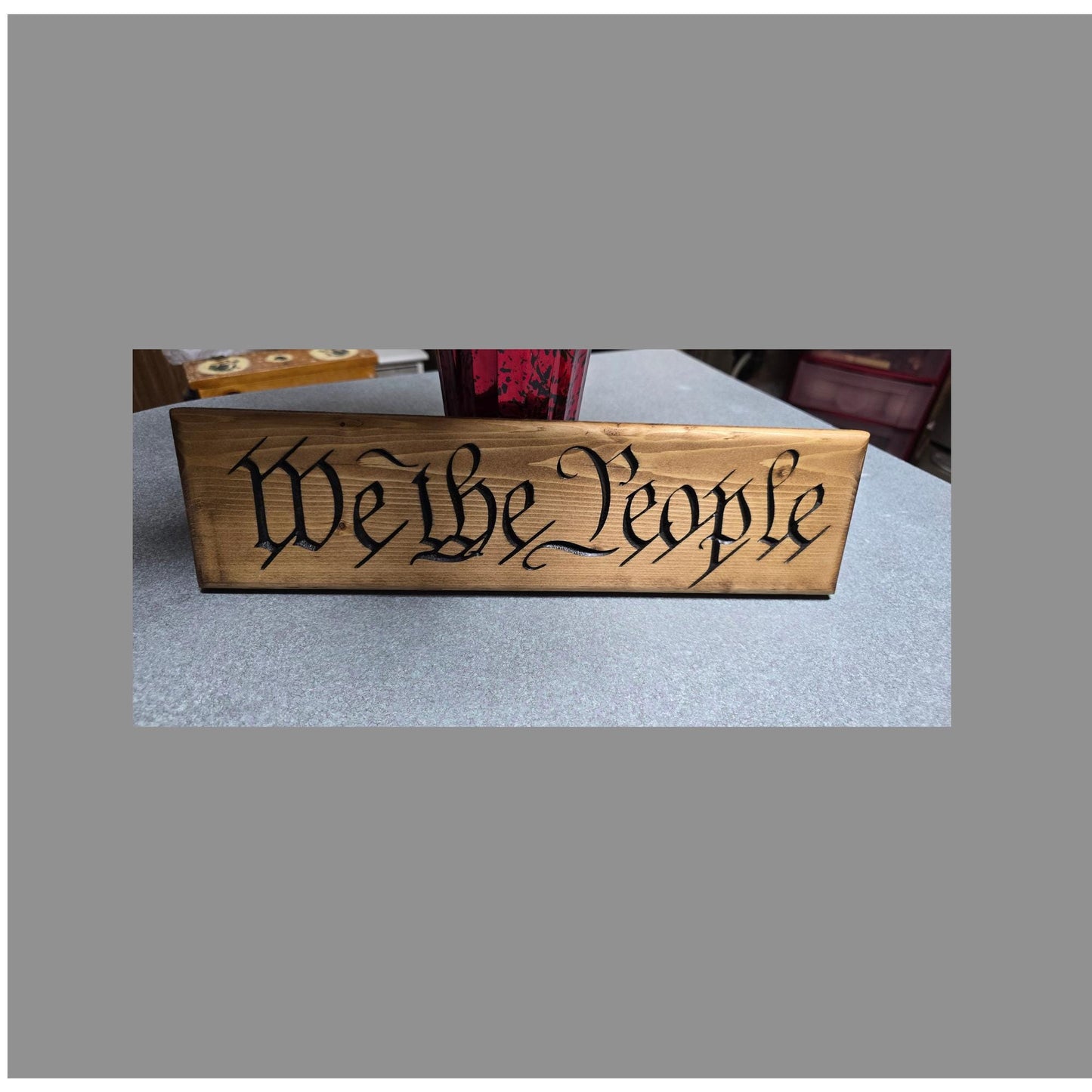 We the people sign