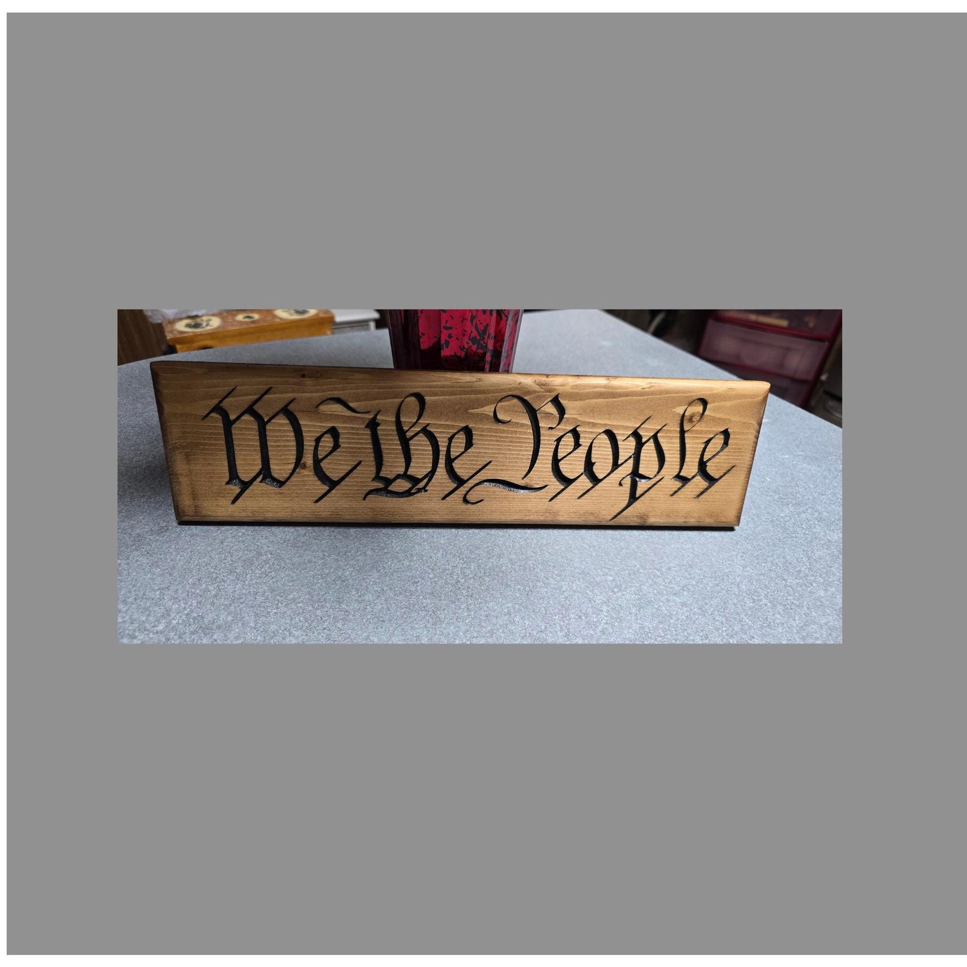 We the people sign