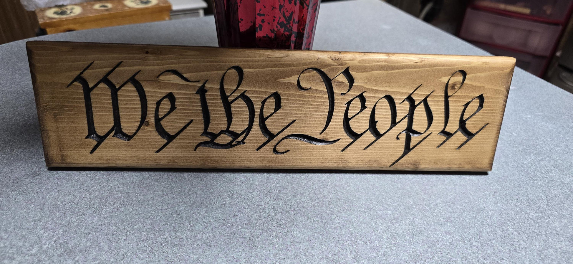 We the people sign