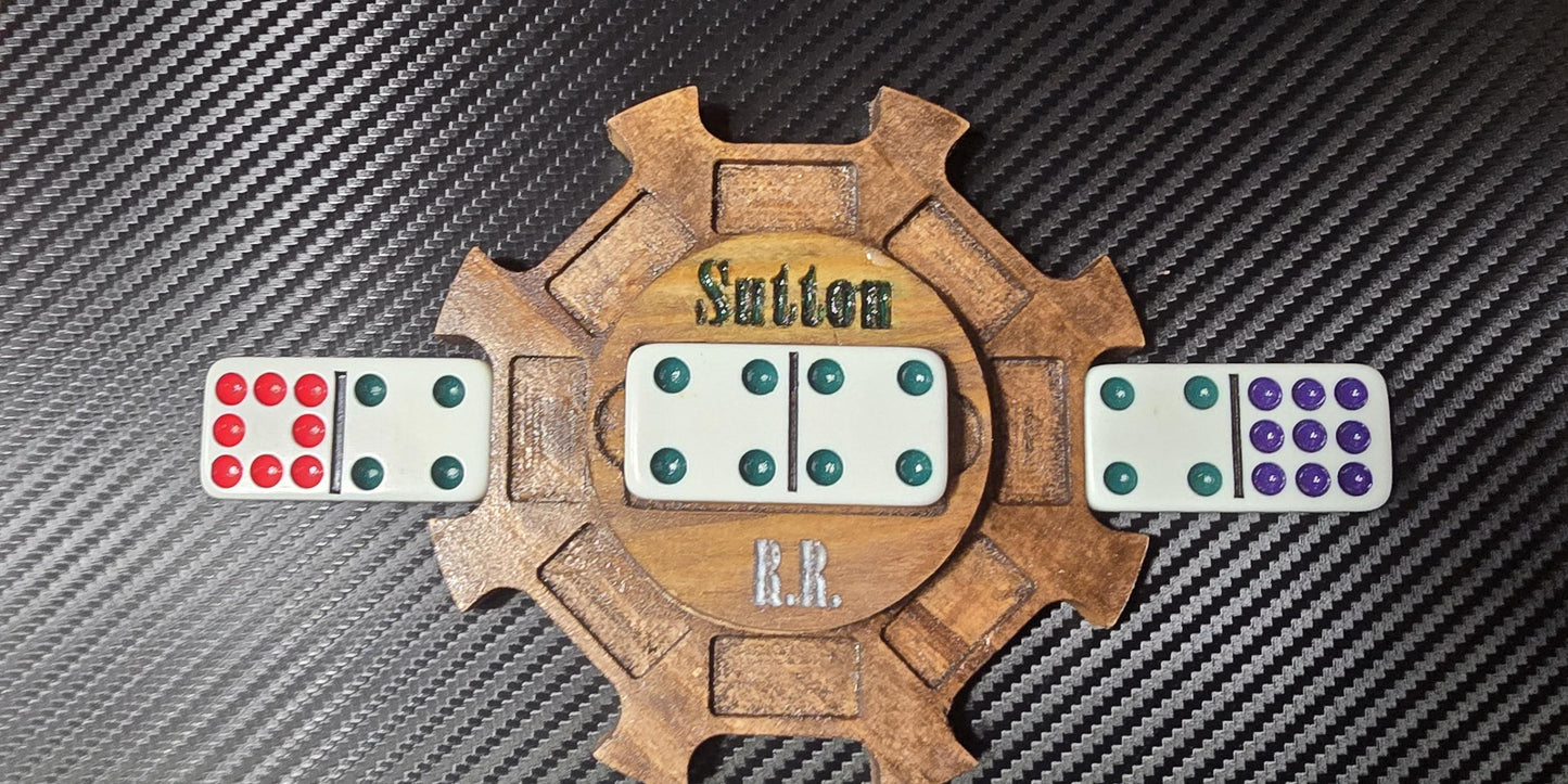 Your Personalized Mexican Train Hub Center piece