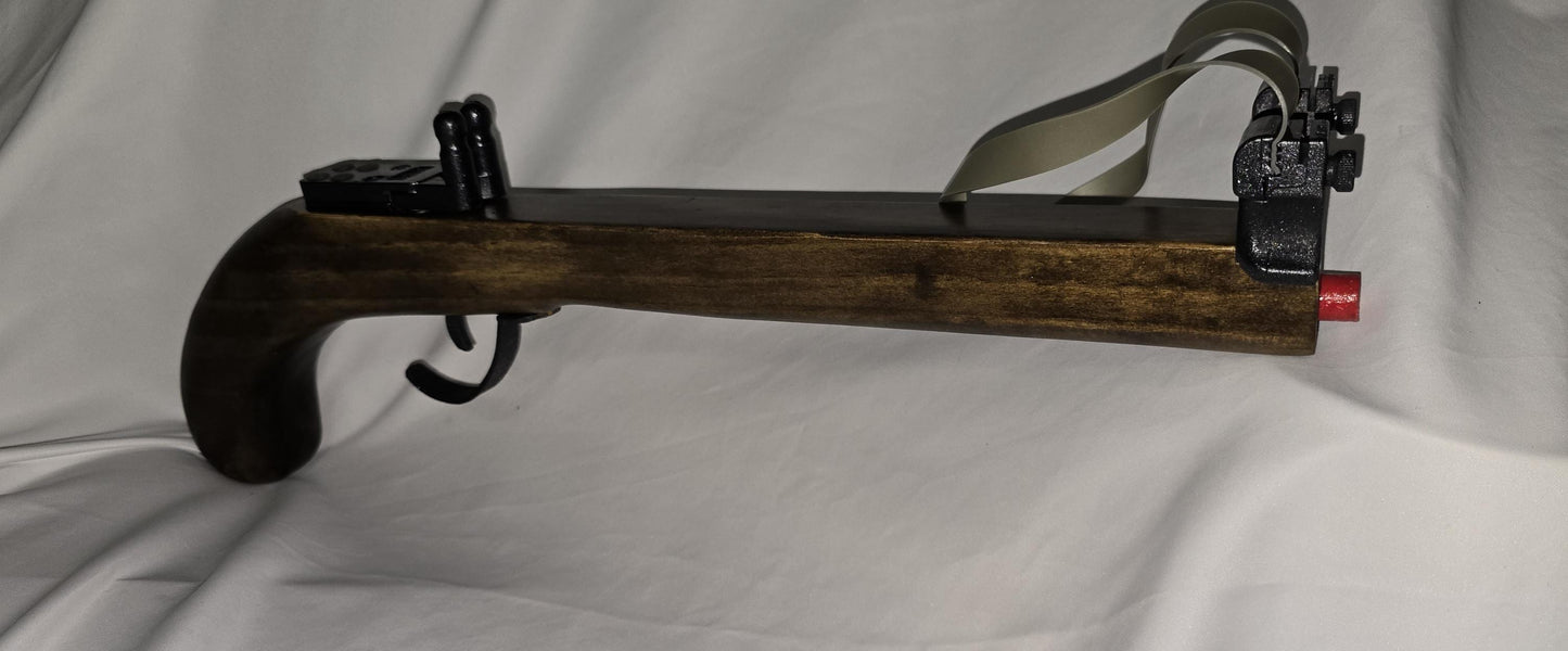 Antique Style Wooden Slingshot Pistol